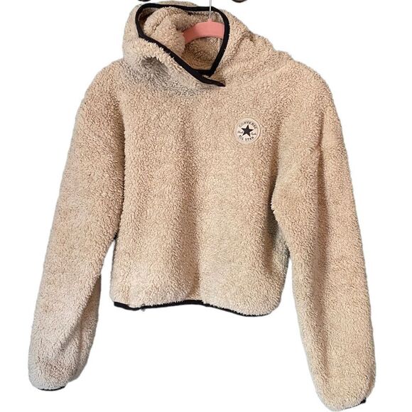Youth Large Converse Cropped Pullover - Picture 1 of 8